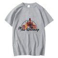 Summer Men's T-shirt 100% Cotton Funny Malt Whiskey Print Summer Loose O-neck Cool T Shirt for Men Short Sleeve T-shirt Male Tee