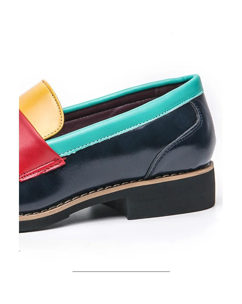 leather shoes Men's color increase thick-soled men Casual sneakers new non-slip business casual dress shoes work men's shoes