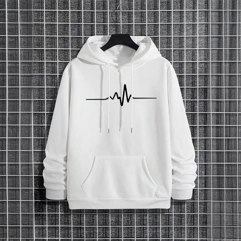 2026 Men's Streetwear Tracksuit Set Oversized Hoodie and Baggy Joggers Urban Hip Hop Fashion Sportswear Fall/winter Jogging Suit