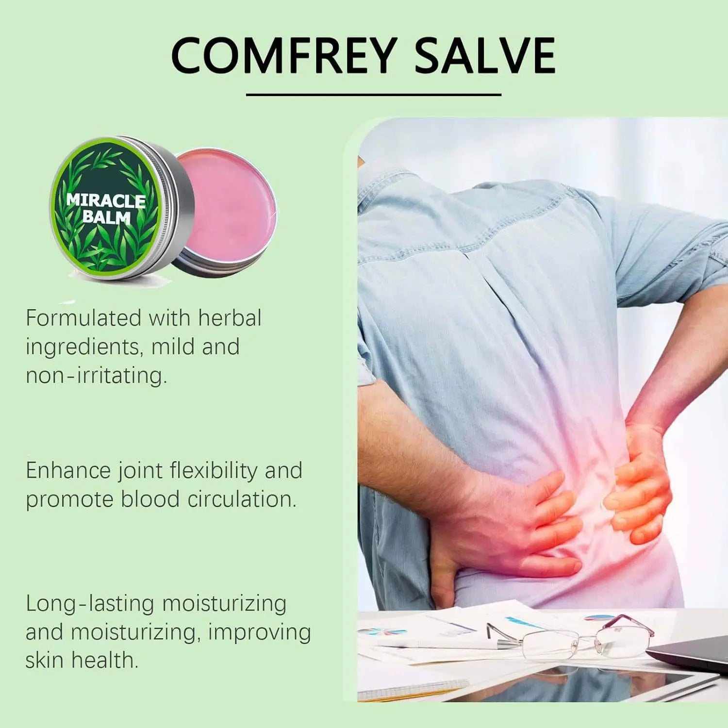 Joint Care Miracle Balm Relieves Joint Discomfort Relief Relax Balm Soothing Joint Cream Full Body Joint Relax Massage Daub Balm