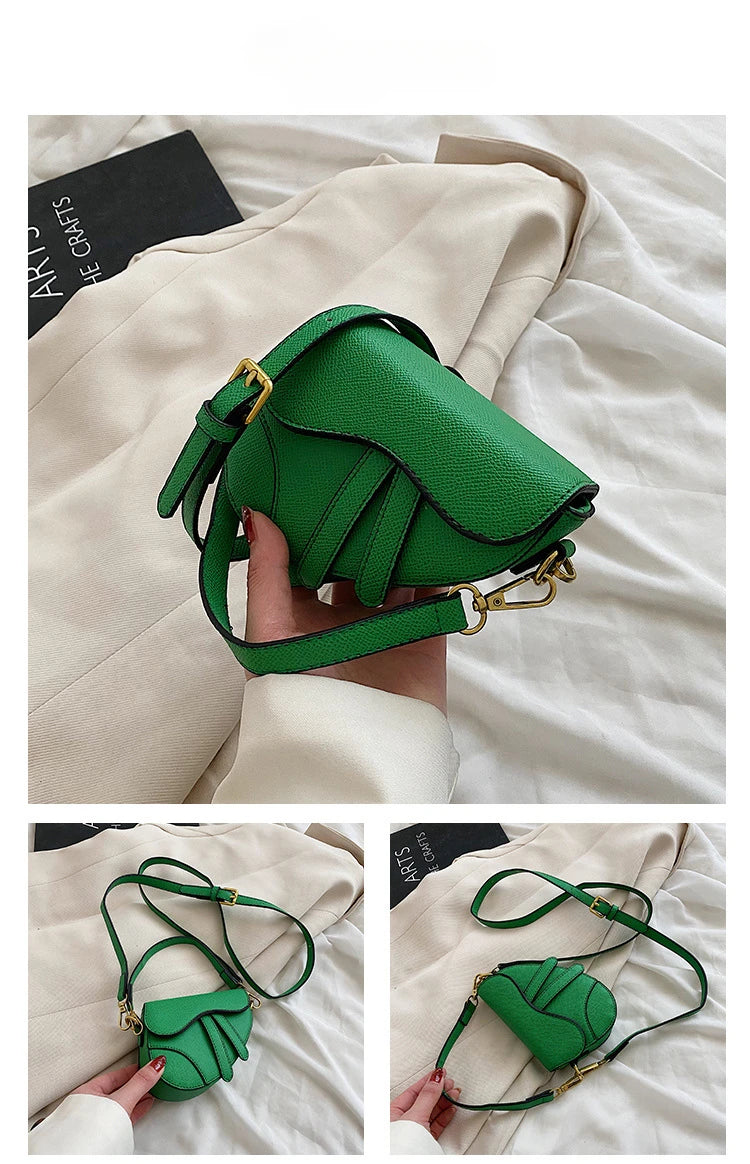 Children Messenger Bag Fashion Kids Bags for Girl Shoulder Bags Solid Children Backpack Mother Kids Mochila Сумка Через Плечо