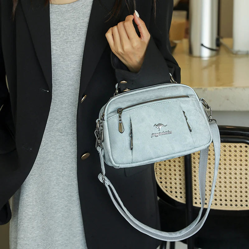 New Women Bags Trend nylon Messenger Handbag Multiple pockets Crossbody Bags Ladies High Quality Shoulder Bag Purses for Womens