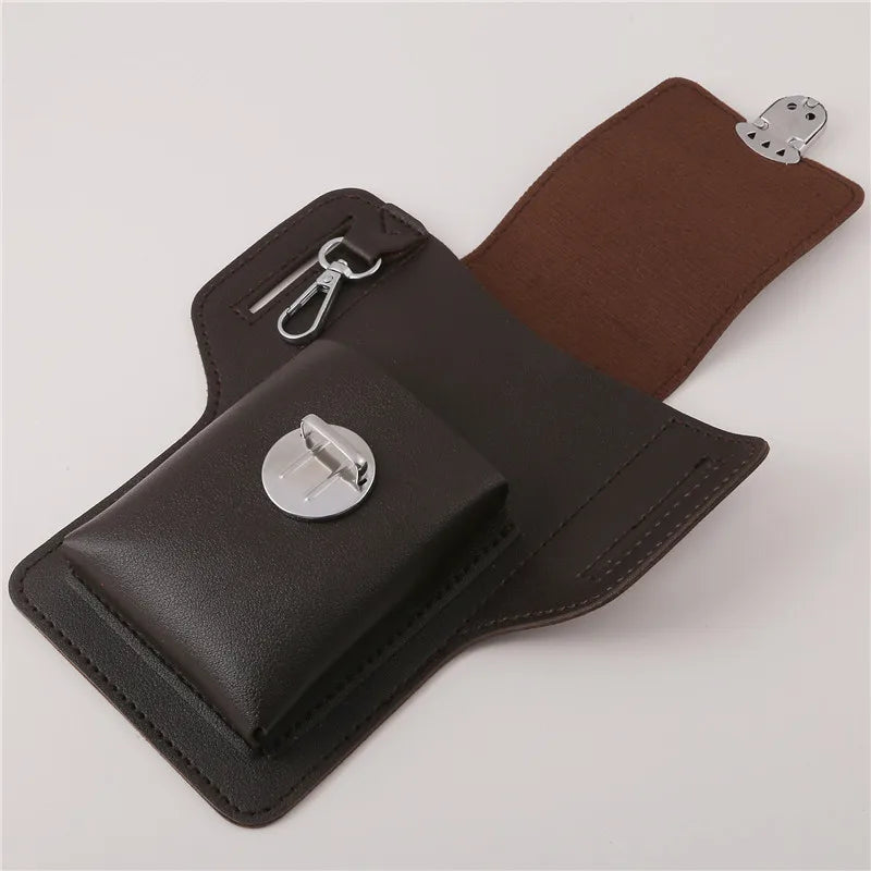 Phone Belt Bag For Men Bags Cell Phone Loop Holster Phone Pouch Wallet High Quality Multifunctional PU Leather Phone Case