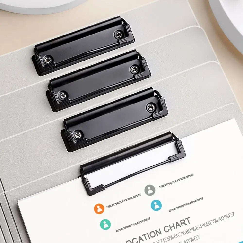 Briefcases Writing Pad A4 Board Clip Folder Memo Clip Waterproof File Clipboard Large Capacity A4 File Organizer Business