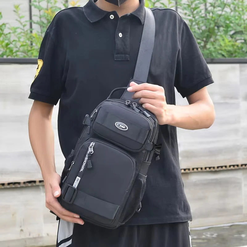 Neutral Crossbody Bags for Men and Women Are Suitable for Travel Use, Including Shoulder Bags and Travel Bags men's chest bag