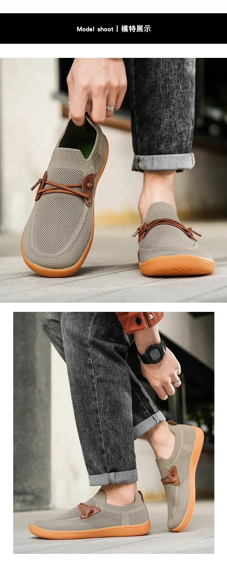 Men's and Women's Wide Version Barefoot Shoes Minimalist and Casual Shoes Sports Shoe Breathable and Comfortable Tennis Shoes