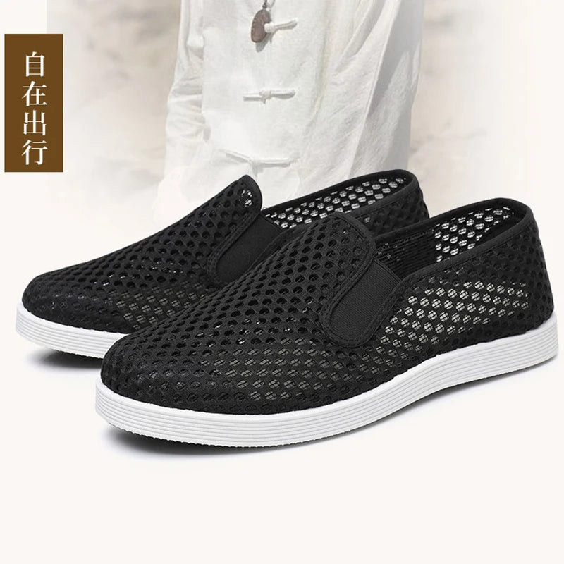 Men's Casual Sneakers Summer Breathable Mesh Lightweight Cheap Free Shipping Shoes