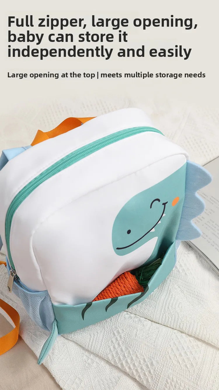 Cute Kids School Bags Kindergarten Preschool Bag Dinosaur Children Schoolbag 3-8 Years Old Cartoon Fashion Backpack for Girl Boy