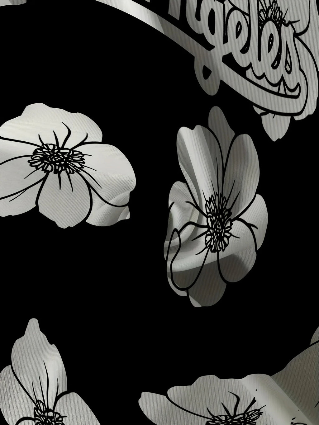 Summer 2025 new men's wear set 3D printed flower outdoor casual fashion set
