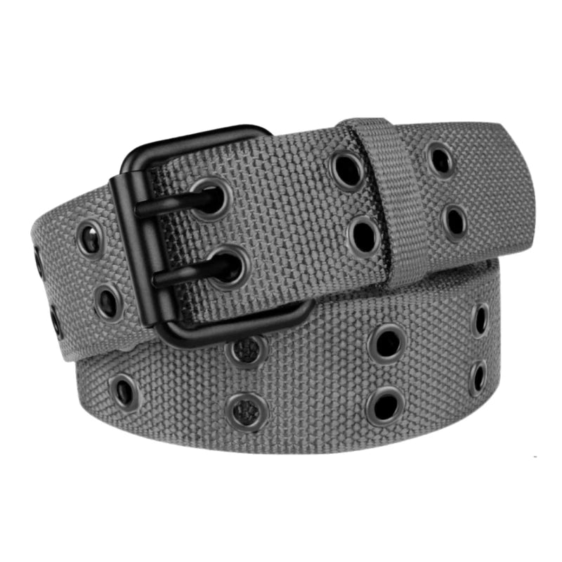 New Men Breathable Nylon Fabric Belt outdoor sport Belt Pin Buckle Trousers Jeans Belt