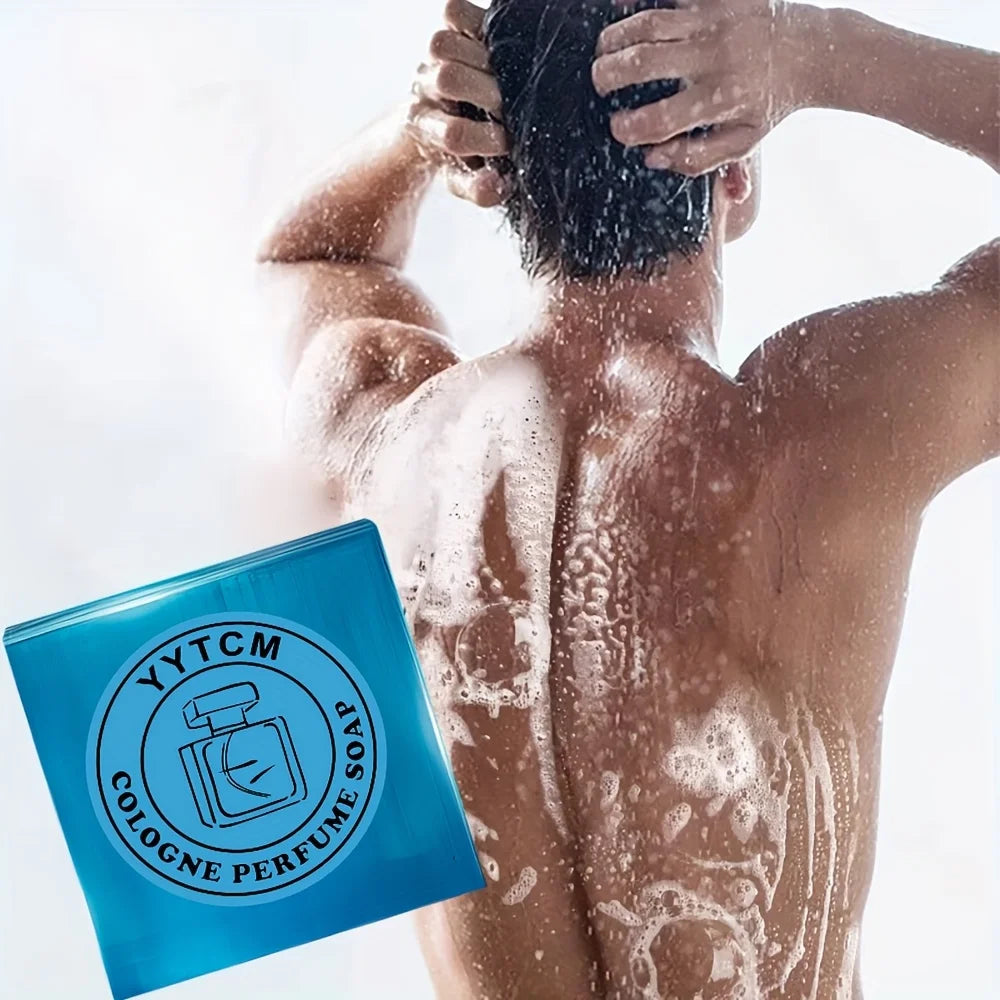 Men's Cologne Soap, Cologne Perfume Soap, Bath Soap Face Wash Bath Body Soap Essential Oil Handmade Soap 70g