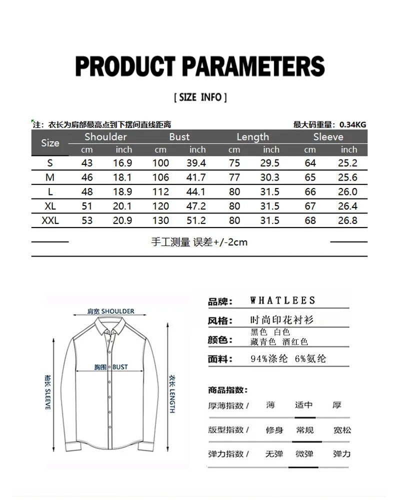 Men's Irregular Oblique Button Up Dress Shirts Streetwear Luxury Elegant Embroidery Business Shirt Chemise Homme Mens Blouses