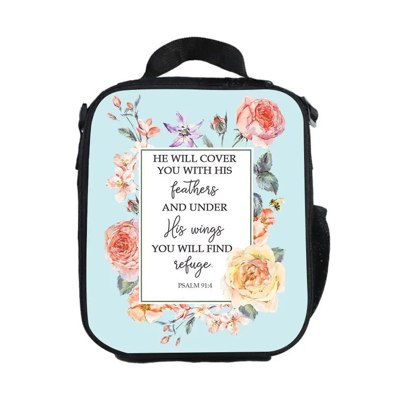 Custom Your Picture / Logo Lunch Bags Personalized Women Backpack Kids Picnic Bag Boys Girls Insulated Lunch Box