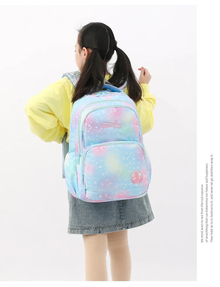 Children School Backpack Set with Wheels Students Bags for Girls Trolley Bag Cute Schoolbag Rolling Wheeled Backpack Child Girl