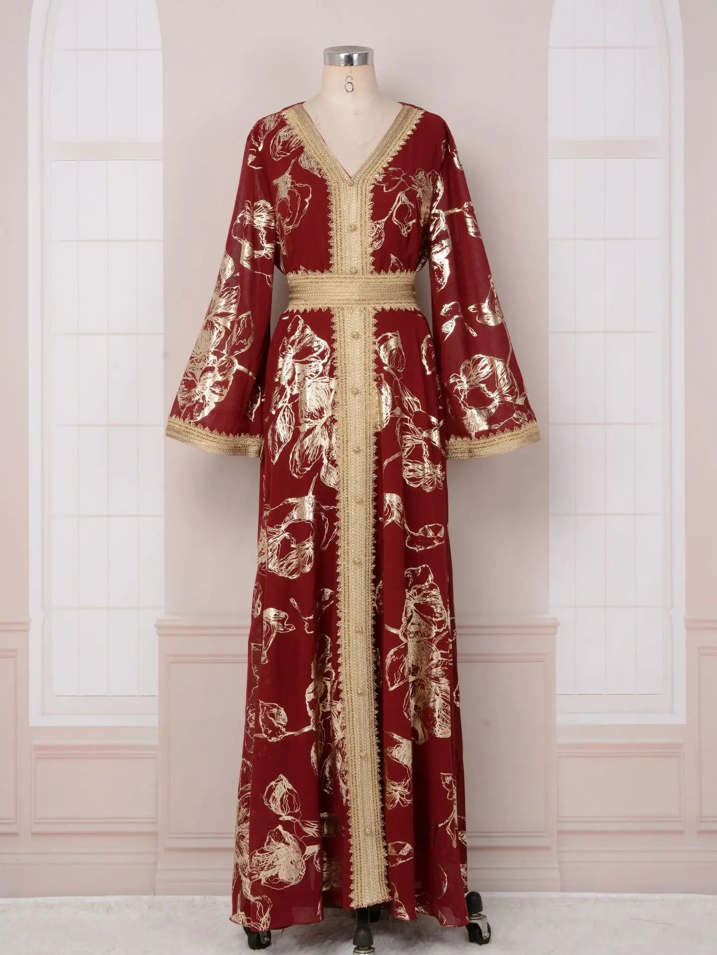 Summer Elegant Print Dress for Women Muslim Abaya Long Dress Dubai Party Evening Dress Islamic Turkey Kaftan Femme Vestidos Robe