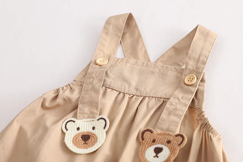 New Summer Baby Boys Fashion Cartoon T-Shirt Overalls 2Pcs/Set Toddler Girl Clothes Suit Children Costume Kids Twins Tracksuits