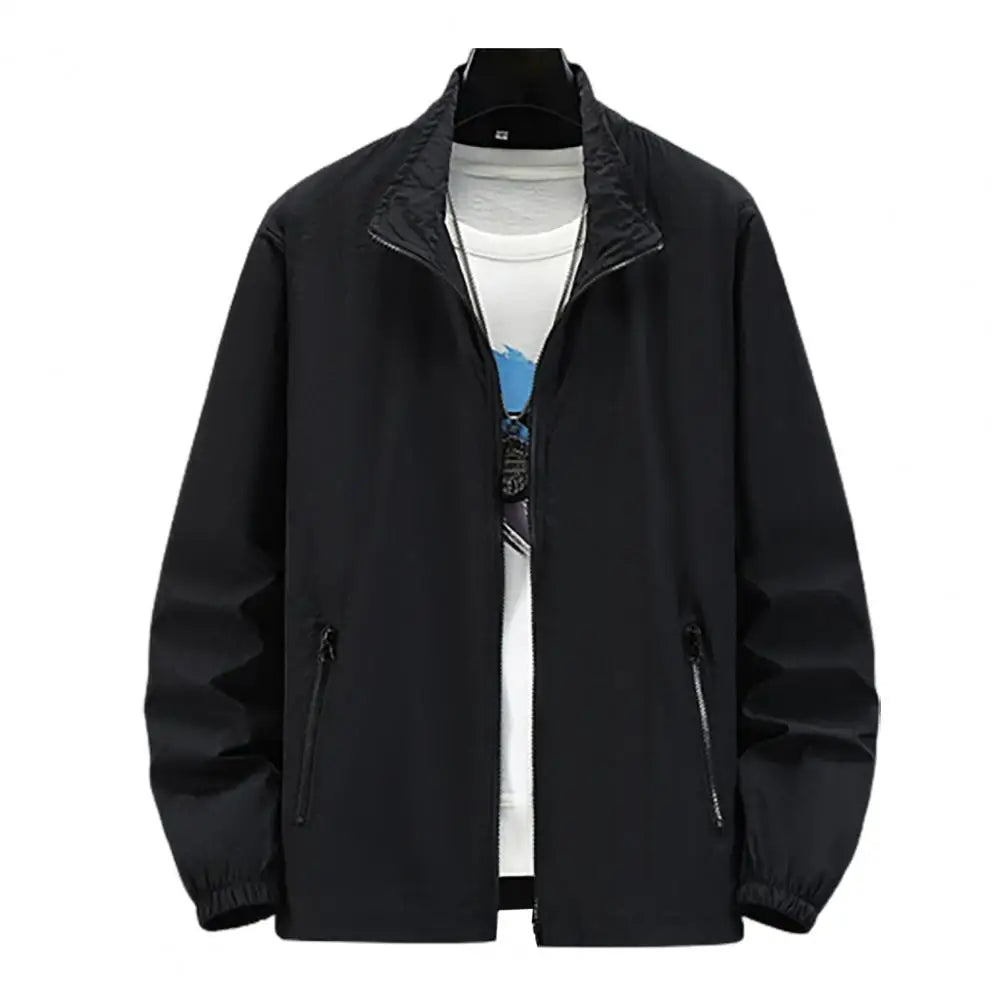 Men Outdoor Jacket Sunscreen Coat Camping Fishing Summer Sports Jacket Breathable Sun Clothing Sunshade Jacket