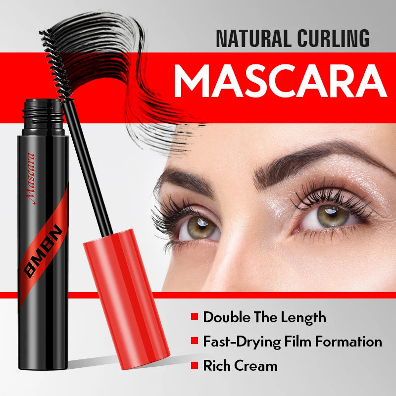 Mascara, long-lasting makeup, not easy to smudge, quick makeup application, create slender, curly and natural eye makeup