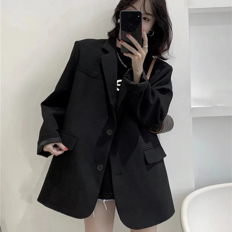 Blazer Woman Spring Summer New Solid Color Suit Jacket Women Korean Fashion Casual Comfortable Suit Woman Clothing Outerwears