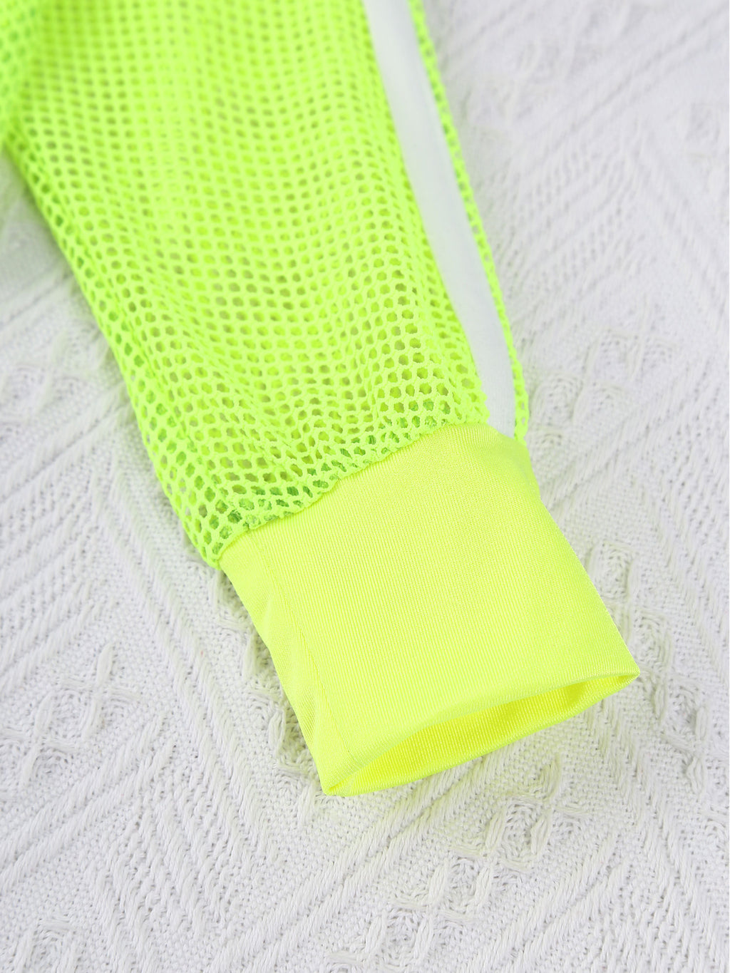 Kids Girls Fishnet T-shirt Hip Hop Street Dance Tops Long Sleeve Round Neck Hollow Out Mesh Crop Top for Workout Gym Sportswear