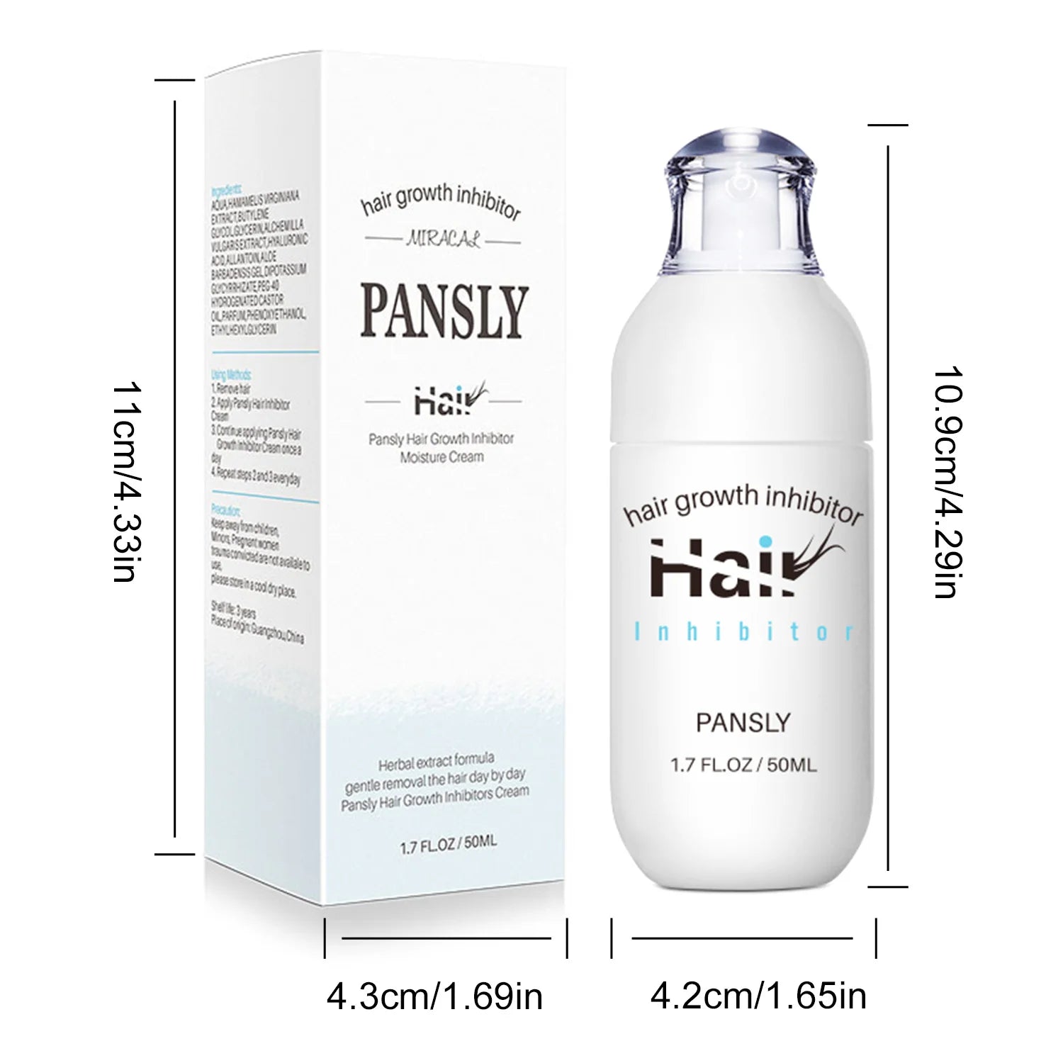 100ML Hair Removal Spray Intimate/Private Pubic And Bikini Area Painless Depilatory Inhibits Hair Growth Skin Silky Smooth