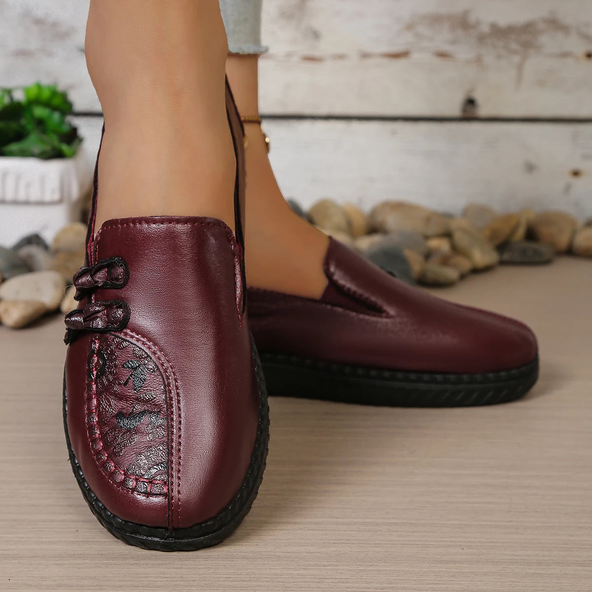 women's shoes summer 2026  Edition Women's single shoe casual ethnic-style small leather shoes free shippiing shoes