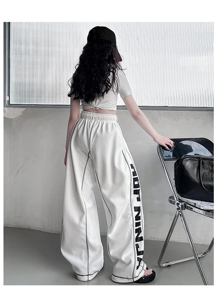 Summer teen girl Hip Hop Jazz Street Dance Costume Suit Cool Print Hollow Short T-shirt+Casual Sports Pants Set Child Outfits