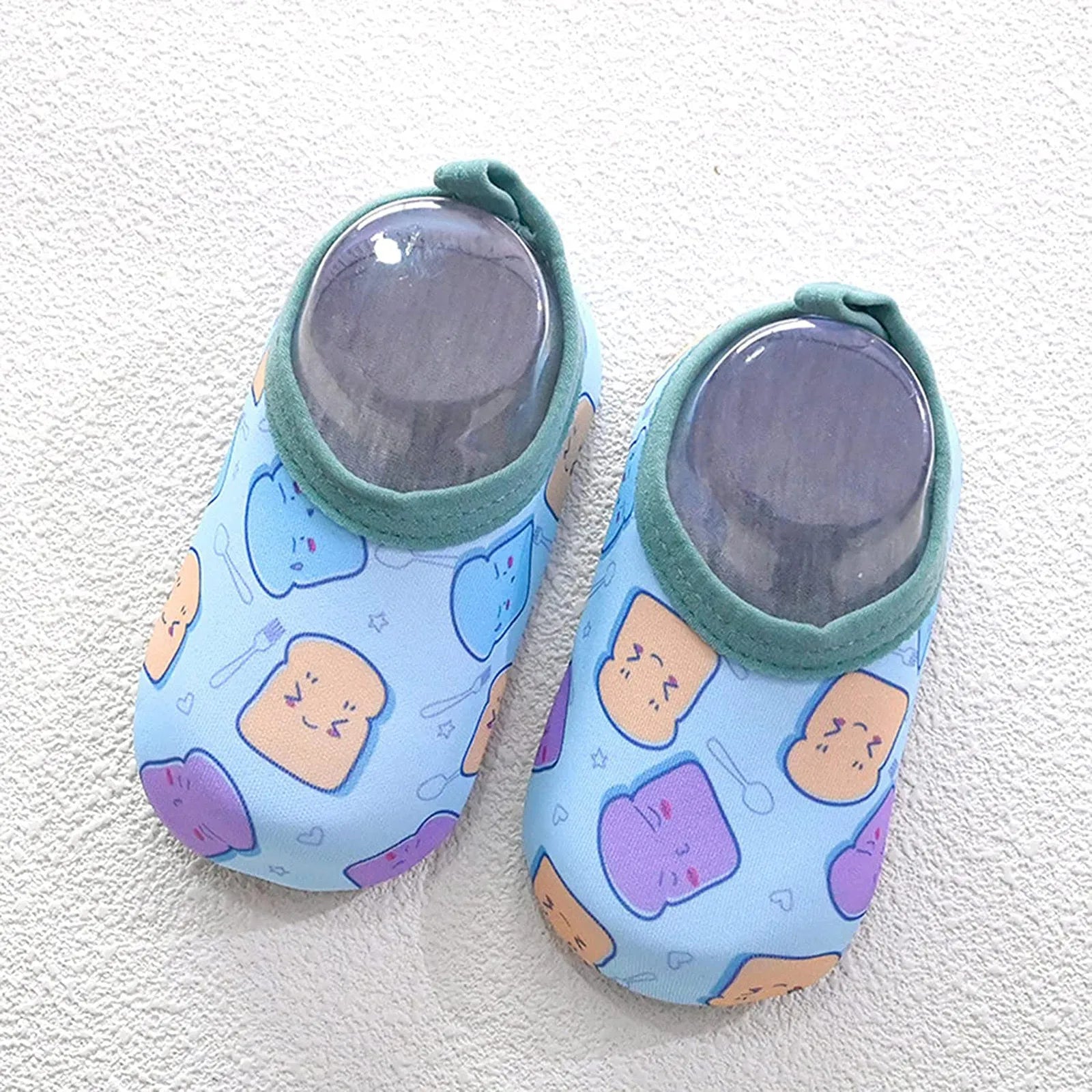 Baby Boy And Girl First Walkers Cartoon Printed Cute Quick Dry Shoes Toddler Shoes Beach Outdoor Lighweight Shoes