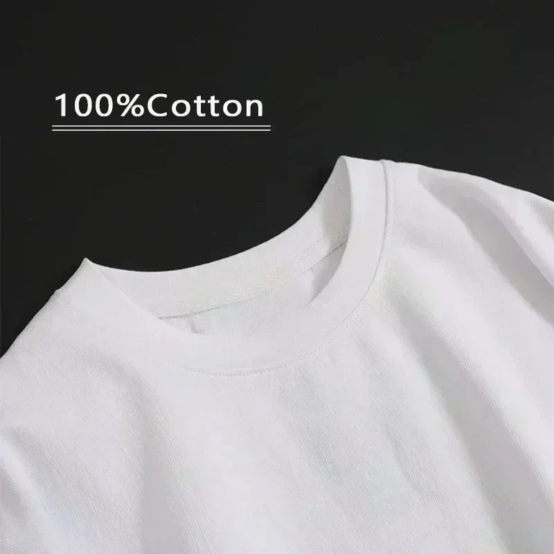 Summer Men's Basketball Shirt, National Team Jersey Sports Pure Cotton T-shirt Round Neck Printed Breathable Short Sleeved Shirt
