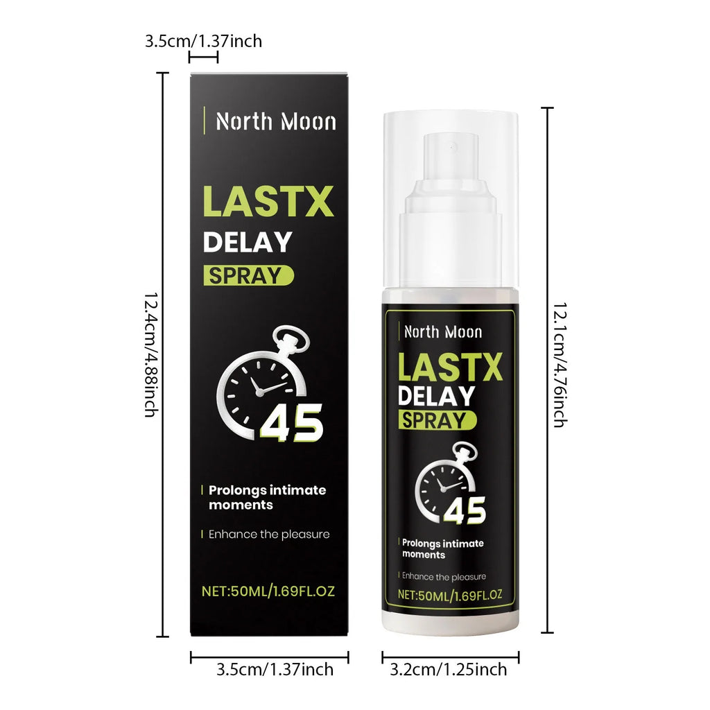 North Moon Herbal Men Body Care Spray Gentle Moisturizing Intimate Caring Reducing Scratch Increasing Energy Private Area Sprays