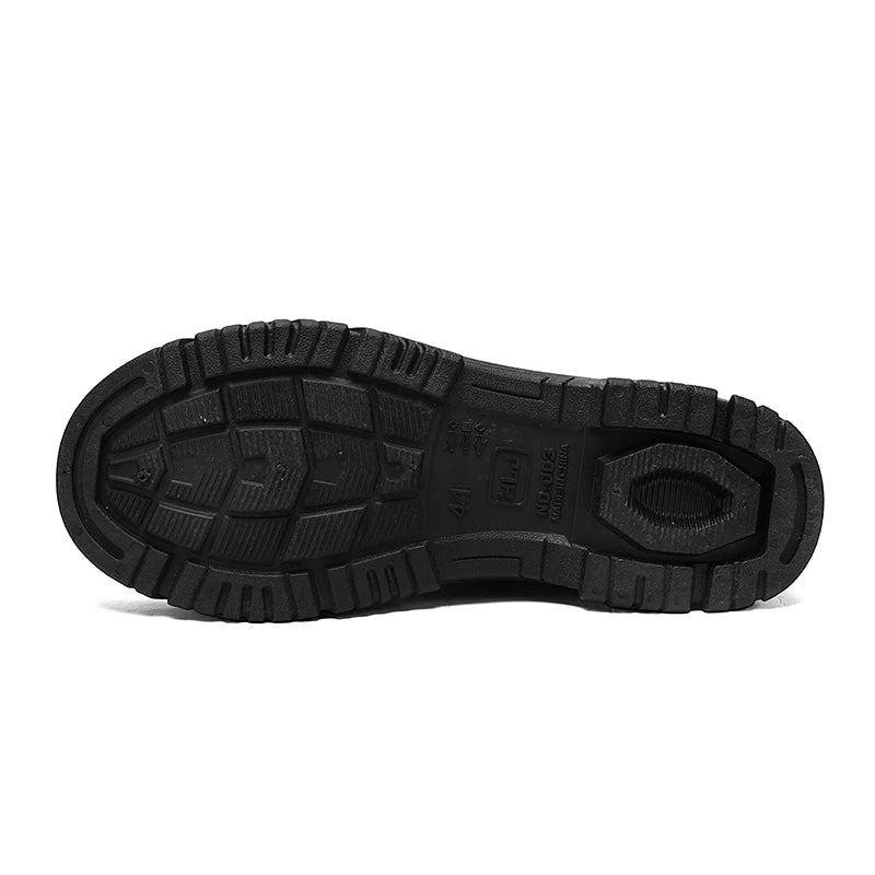 Rain Boots for Men, Non-Slip, Waterproof, High-Top Fishing Boots, Popular Work Safety Shoes, Rain Boots