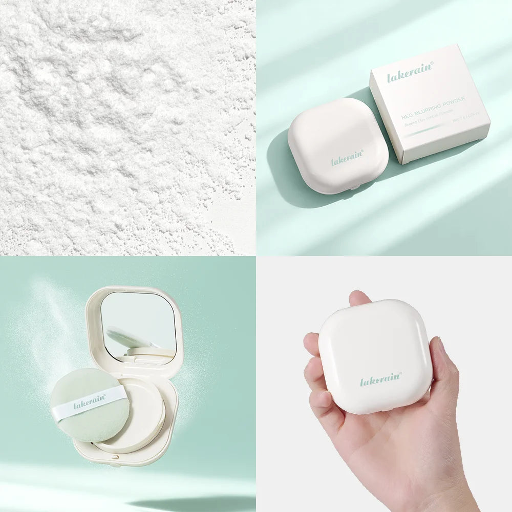 Neo Blurring Powder Setting powder Korean Oil-Control Compact with Pore Blurring Smoothing Finish Water proof Makeup