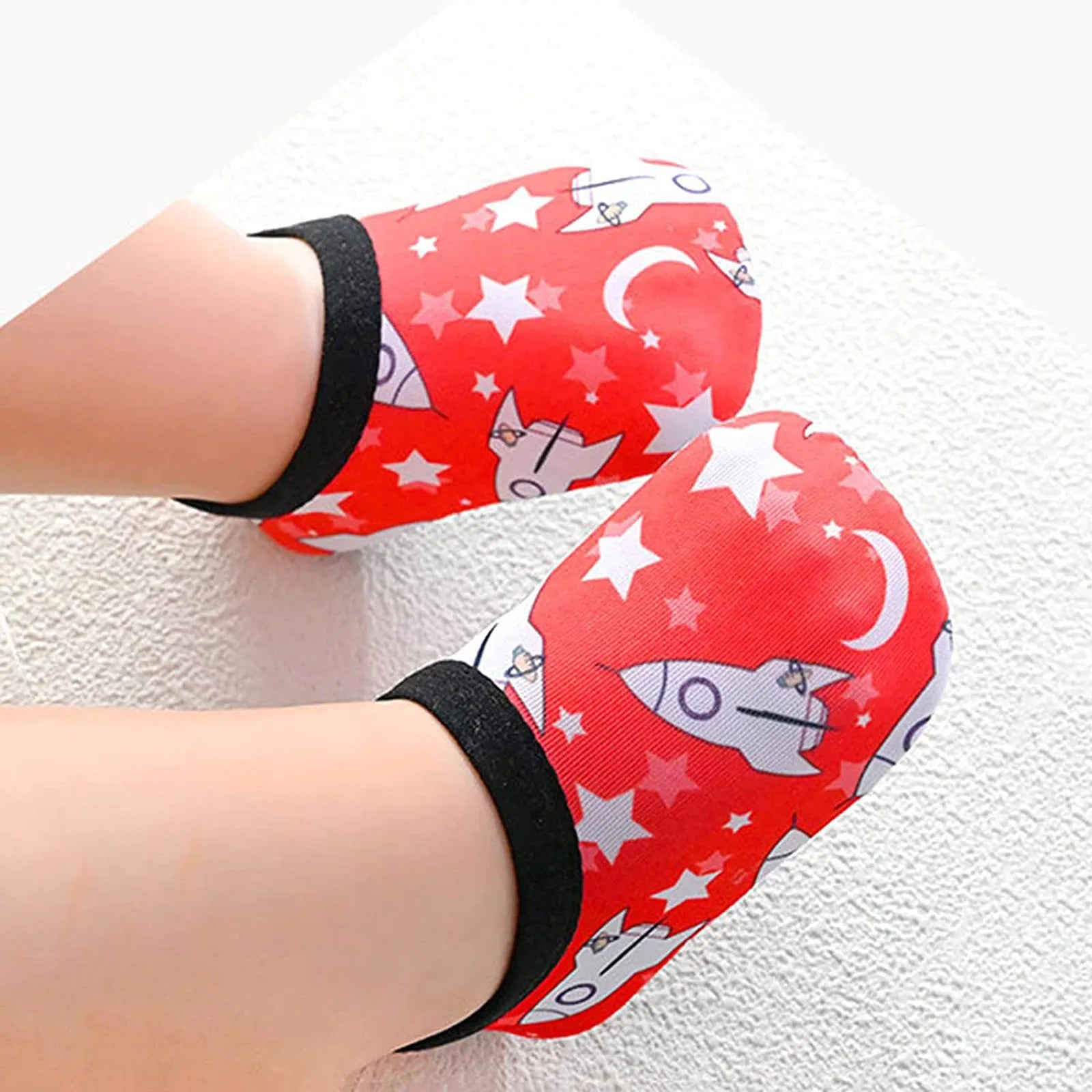 Baby Boy And Girl First Walkers Cartoon Printed Cute Quick Dry Shoes Toddler Shoes Beach Outdoor Lighweight Shoes
