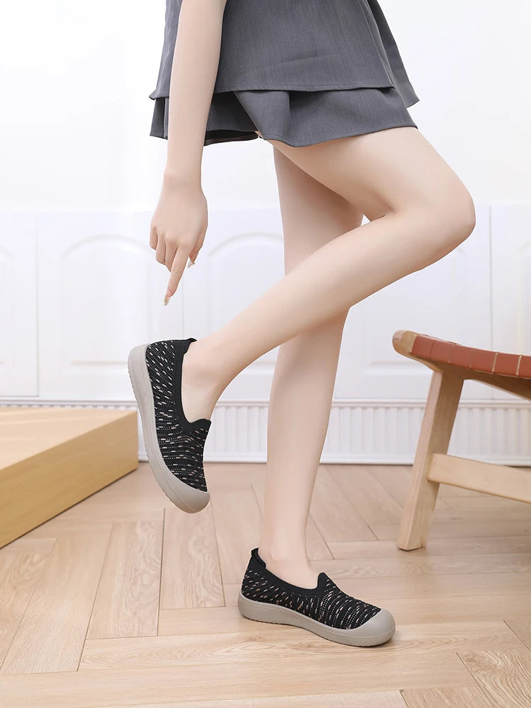 Women's Summer 2025 Casual Shoes Lightweight Anti-Slip Breathable for Commuting Outdoor Travel Casual Shoes Free Shipping