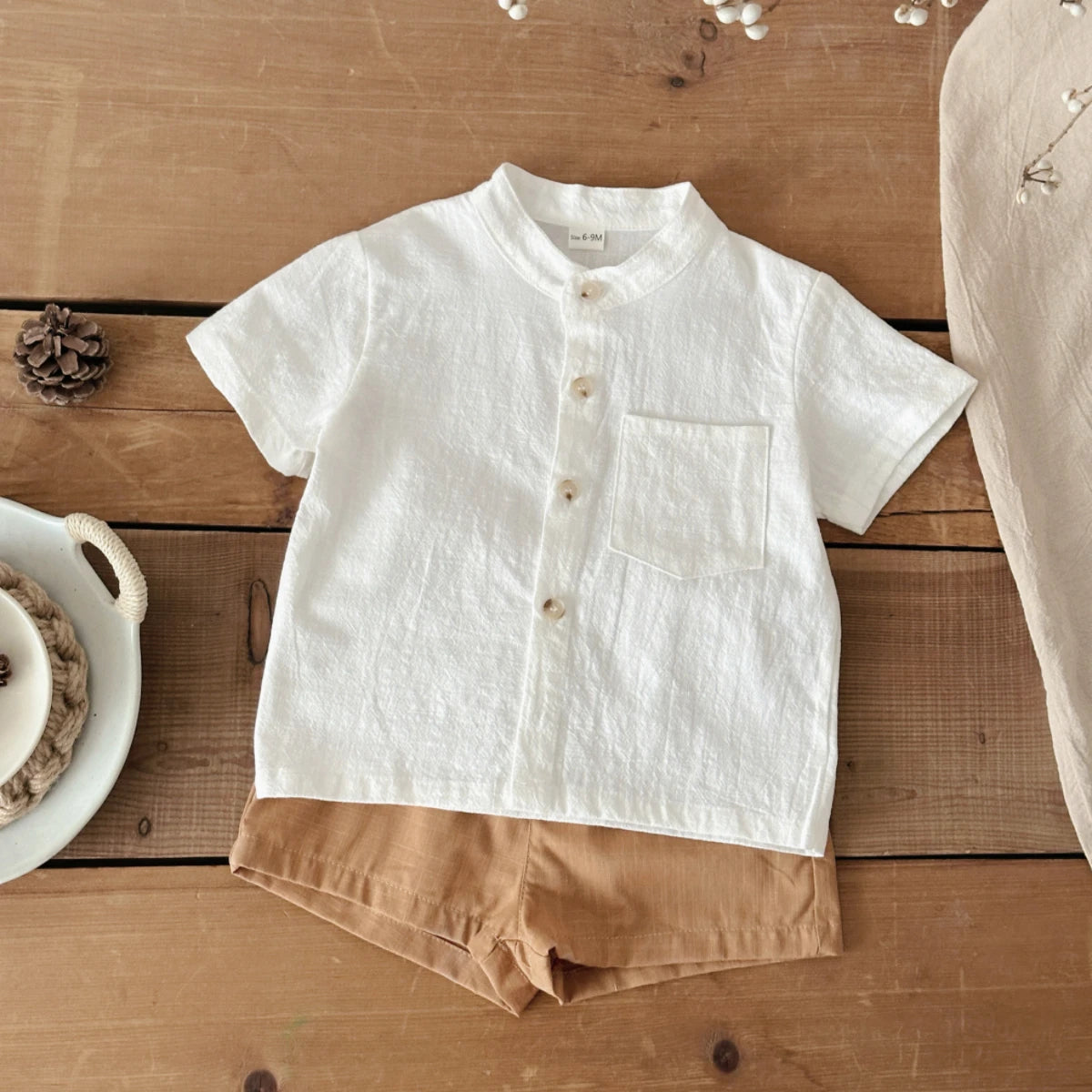 Summer Boys Clothing Set 0-3 Years Cotton Short Sleeve T-shirt + Shorts Toddler Tracksuit Casual Outfit Baby Boyswear