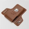 Phone Belt Bag For Men Bags Cell Phone Loop Holster Phone Pouch Wallet High Quality Multifunctional PU Leather Phone Case