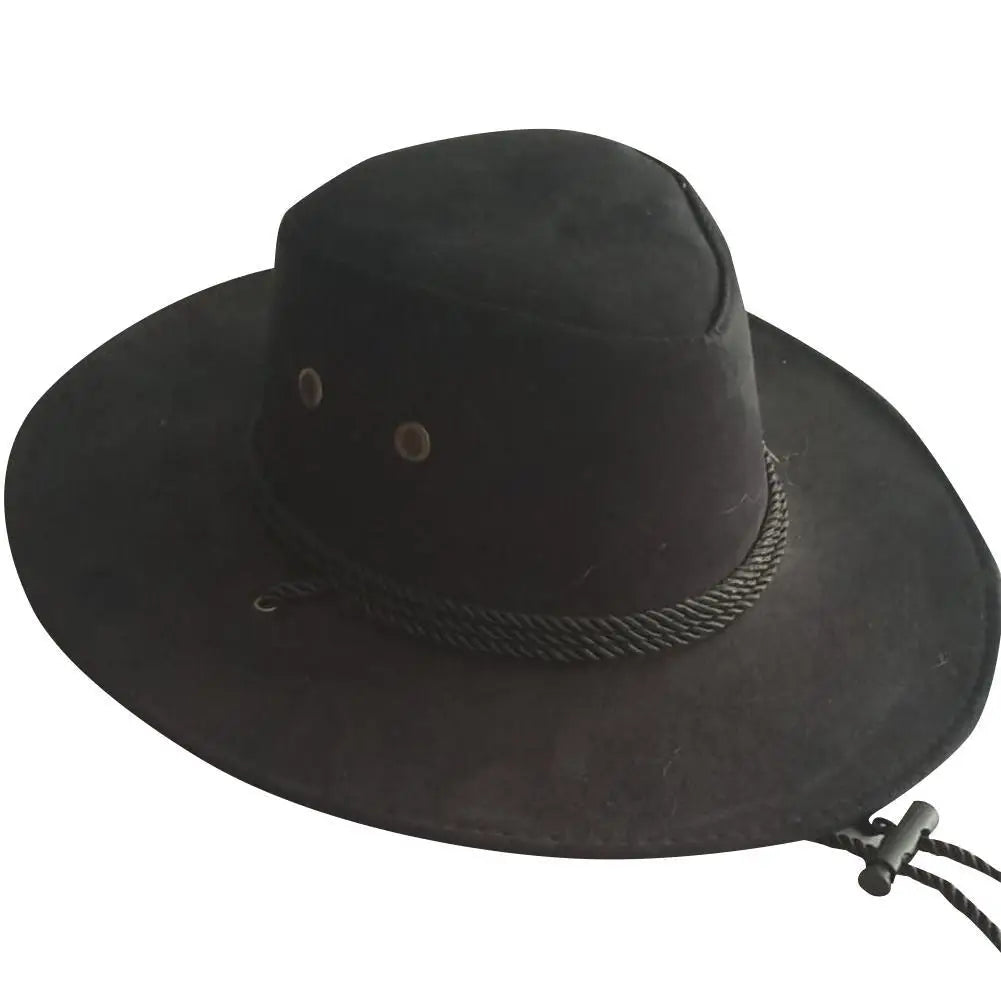 Color Men Western Cowboy Hat Big-edge Gentleman Cowgirl Jazz Gifts West Cowboy Hat For Men Color Mongolian Caps Costumes