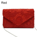 Ladies Messenger Bag Handbags Lace Clutch Bag Evening Party Wedding Purse Envelope Bag Fashion Women Wallet
