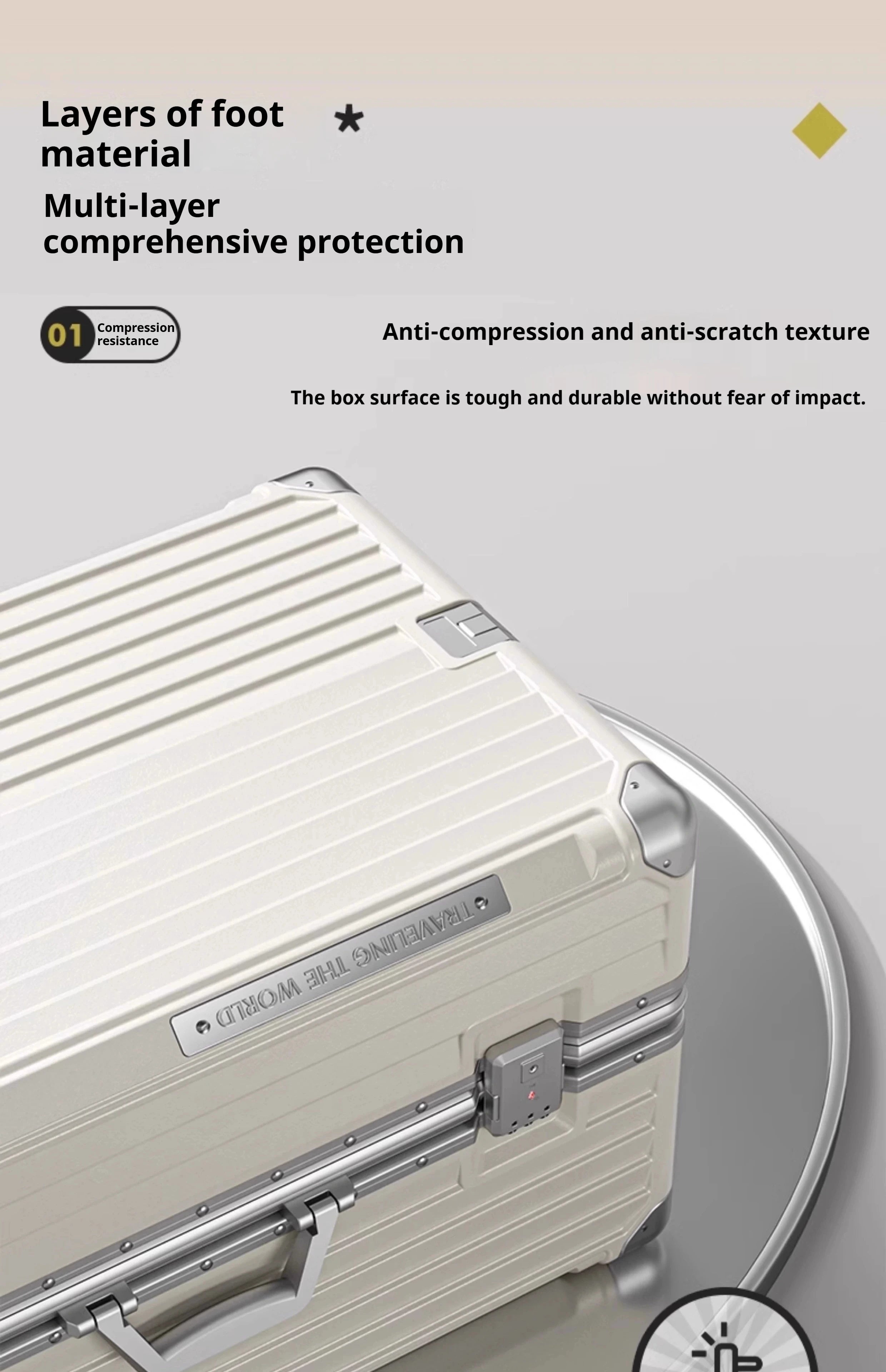 Suitcase Carry On Luggage Holder Hard Shell Rolling Travel Suitcase with Spinner Wheels 20 24 26 28 30 Inch Luggage