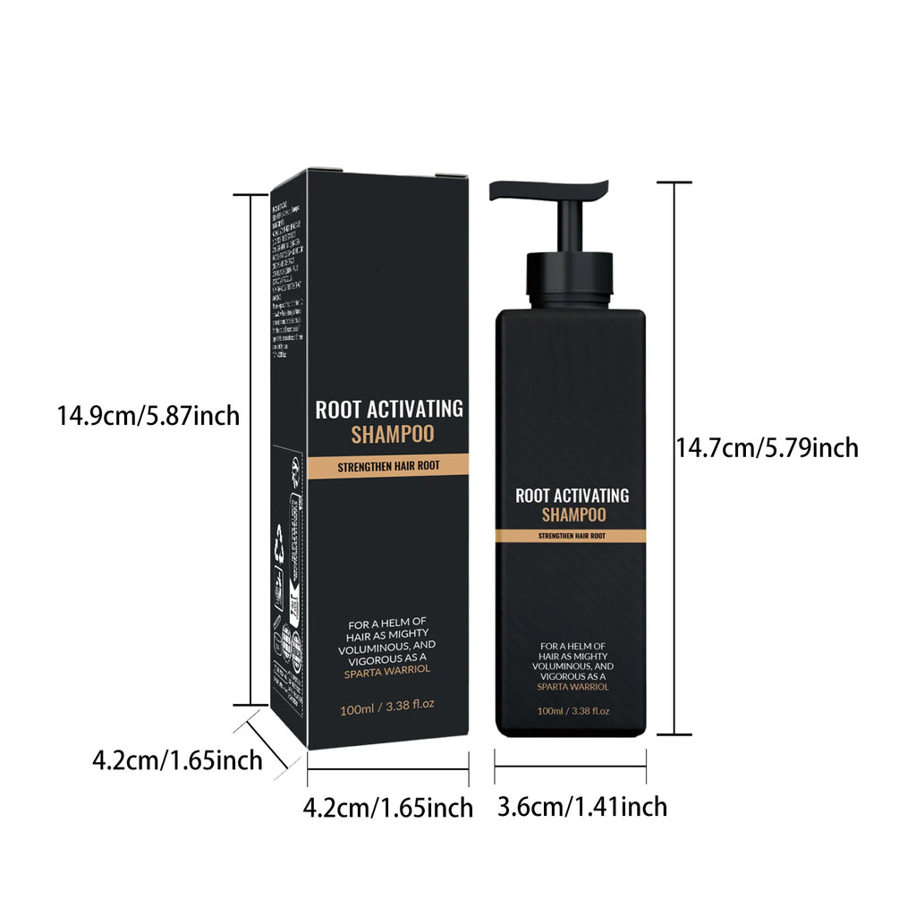 Hair Growth Shampoo for Men Strengthen Scalp Nourishing Anti Hair Loss Moisturizing Repairing Non-greasy Oil Control Clean 100ml