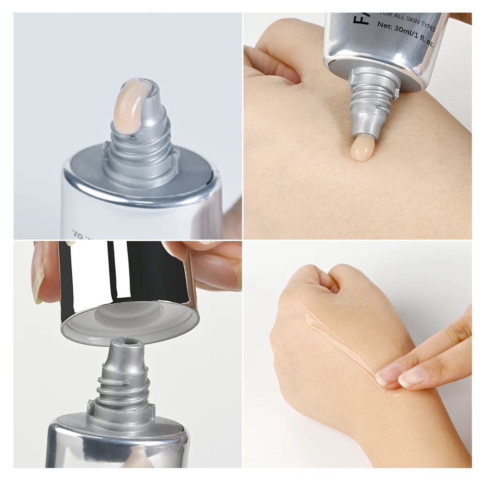 Instantly Firming Face Primer Long-term Moisturizing Seamlessly Blends Skin For Face Blurring Base Primer Korean Makeup 30ml