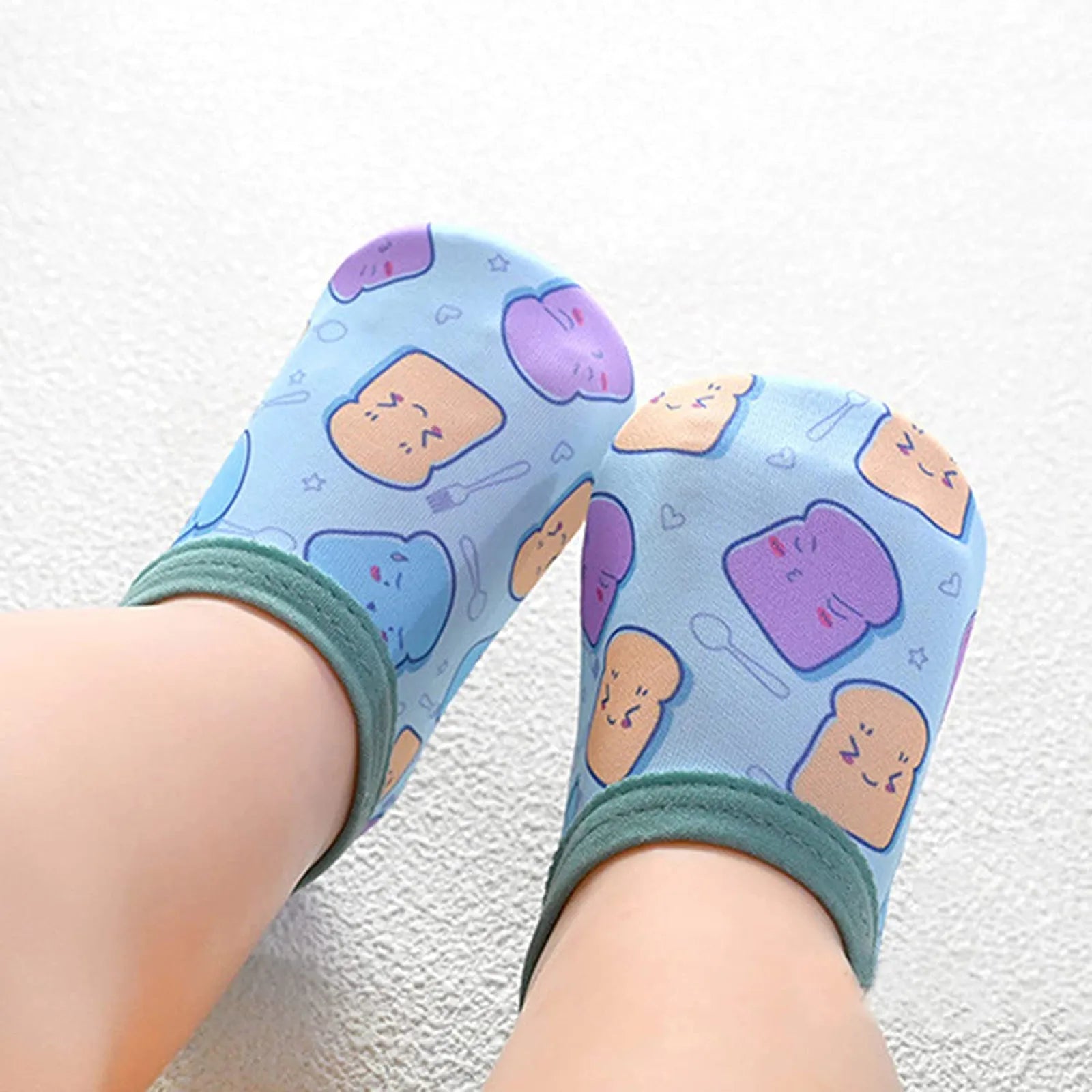 Baby Boy And Girl First Walkers Cartoon Printed Cute Quick Dry Shoes Toddler Shoes Beach Outdoor Lighweight Shoes