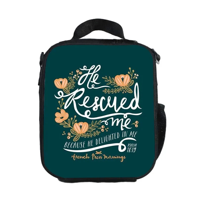 Custom Your Picture / Logo Lunch Bags Personalized Women Backpack Kids Picnic Bag Boys Girls Insulated Lunch Box