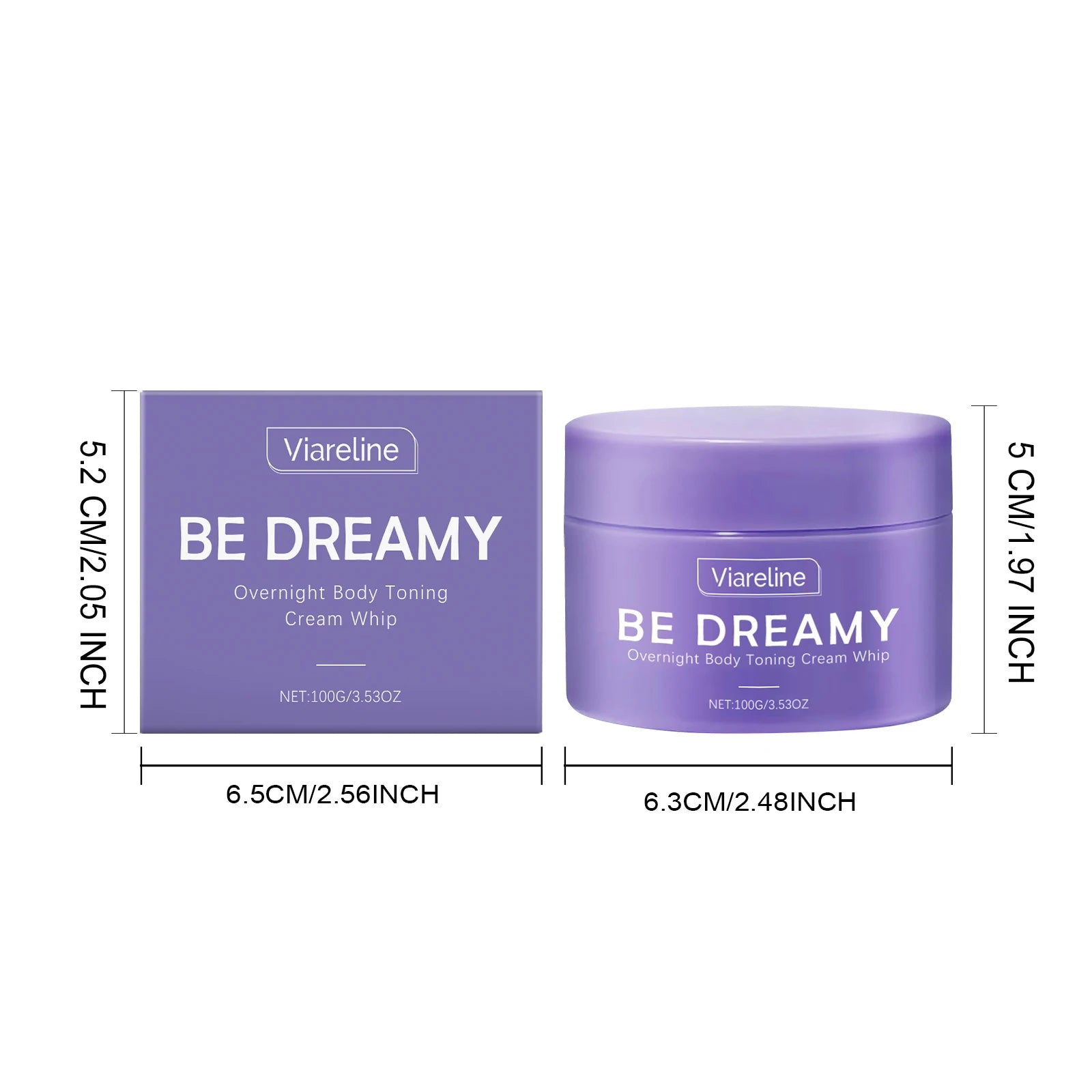 100G Body Toning Cream Gentle Nourishing Enhance Skin Elasticity Firming Lightweight Non-greasy Tightening Body Shaping Lotion