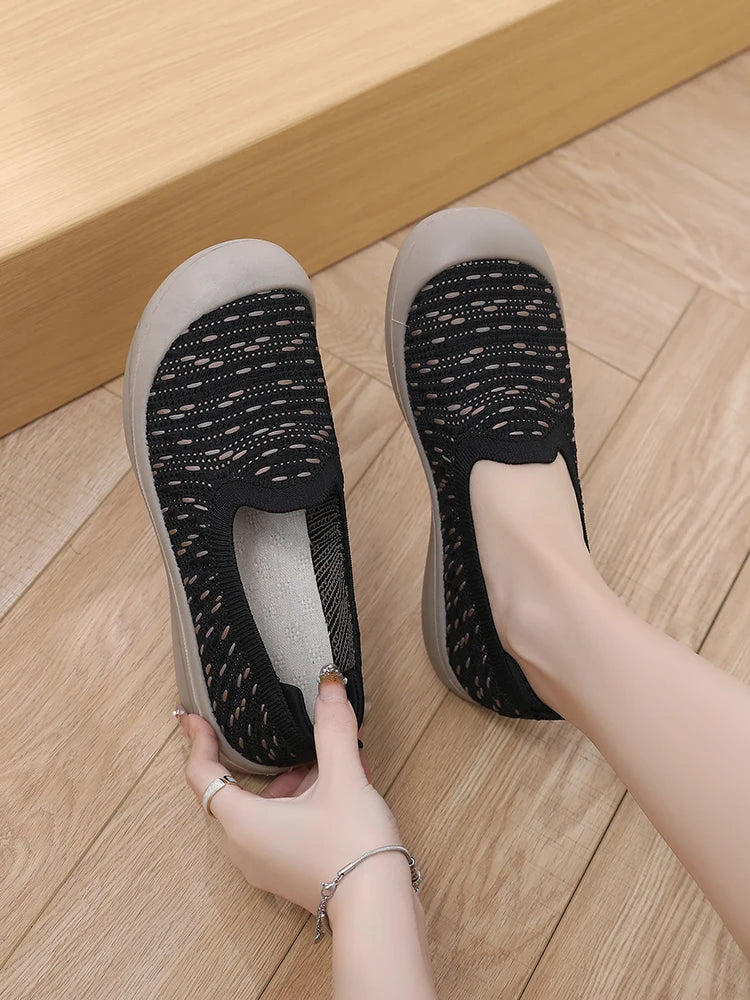 Women's Summer 2025 Casual Shoes Lightweight Anti-Slip Breathable for Commuting Outdoor Travel Casual Shoes Free Shipping