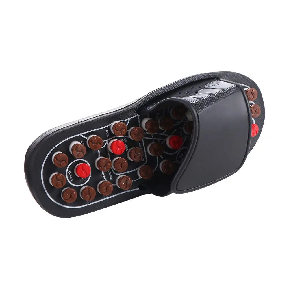 Rotating Foot Massage Shoes Unisex Healthy Acupressure Massage Slippers Feet Care Reflex Stress Reflexology Sandals Women