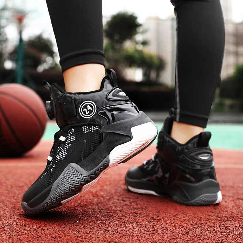 2025 New Children's Basketball Sports Shoes for Boys High Quality Running Kids Shoes Child Sneakers Non-Slip School Shoes