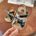 Infant Baby Girl Boy Sandals Comfort Premium Summer Outdoor Casual Beach Shoes with Flower Bowknot Anti Slip Rubber Sole Newborn
