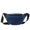 Fashion Denim Children's Waist Bags Leisure Boy and girl Crossbody Chest Bag Street Trend Belt Bag Kids Birthday gift Waist Pack