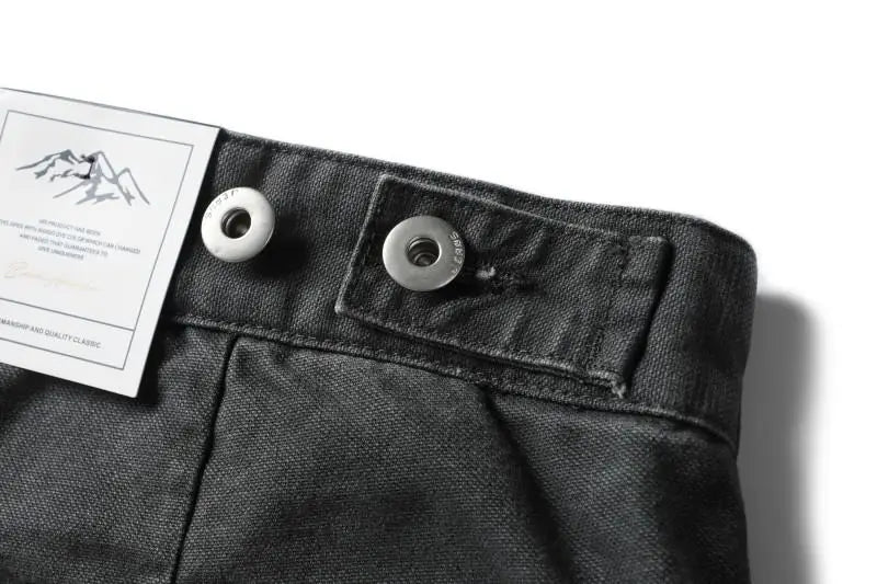 Men Streetwear Fashion Loose Casual Pure Cotton Wide Leg Baggy Pant Cityboy High Street Amikaji Cargo Pants Trousers